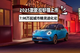 2025款欧拉好猫上市，7.98万起城市精灵进化论