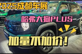 2025成都车展：哈弗大狗PLUS加量不加价！