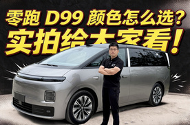 【零跑D99长测19】零跑D99颜色怎么选？实拍给大家看！