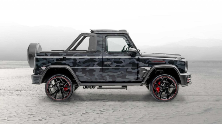G63改小皮卡，Mansory推出改装版AMG G63