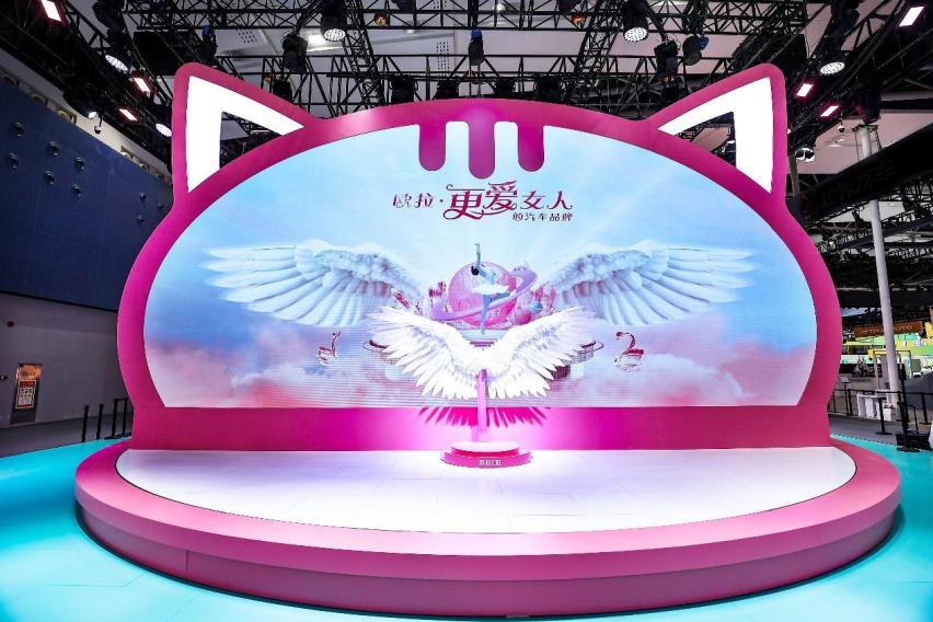 上演三幕大剧 欧拉芭蕾舞剧闪耀广州车展