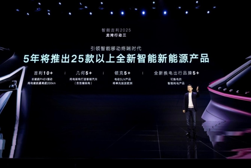 吉利吹响了对未来进攻的“冲锋号”！