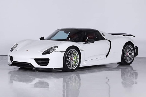 保时捷918 Spyder实车 简洁大气的设计
