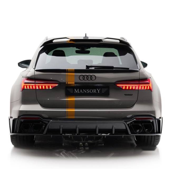 奥迪最强瓦罐车，MANSORY迈莎锐Audi RS6，百公里加速3秒！