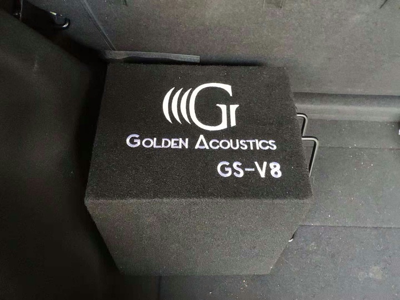 惠州惠车坊飞度GK5音响改装黄金声学，四门隔音作业