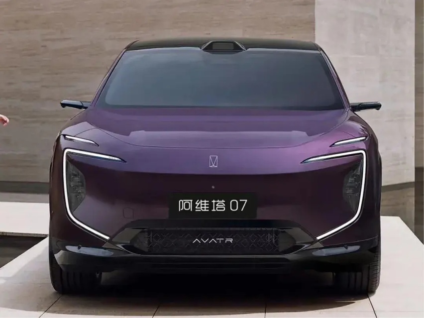 【E汽车】阿维塔07最新实车官图发布