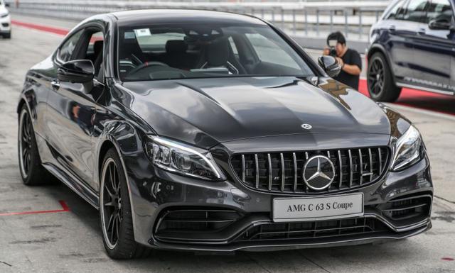 梅赛德斯AMG C63S Coupe海外实车