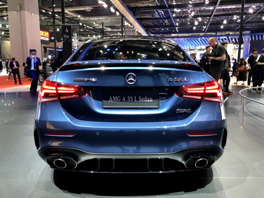 奥迪S3的克星！AMG A35 L正式亮相上海车展！