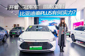 开着“冠军车”回家过年！比亚迪秦PLUS有何实力？