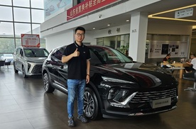 质感大提升 实拍别克昂科威S丹霞红内饰版