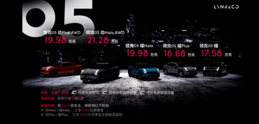 领克05：性能拉满 用实力说话