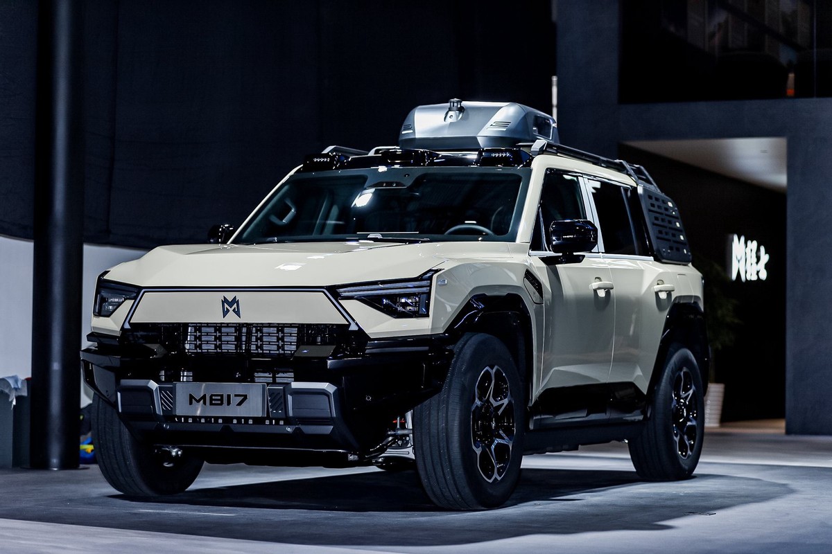 智野新旗艦,猛士M817粵港澳車(chē)展再露鋒芒! 智野新旗艦,猛士M817粵港澳車(chē)展再露鋒芒!