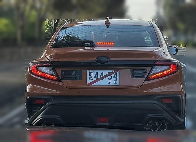 【新车资讯】#全新斯巴鲁WRX S4谍照曝光#