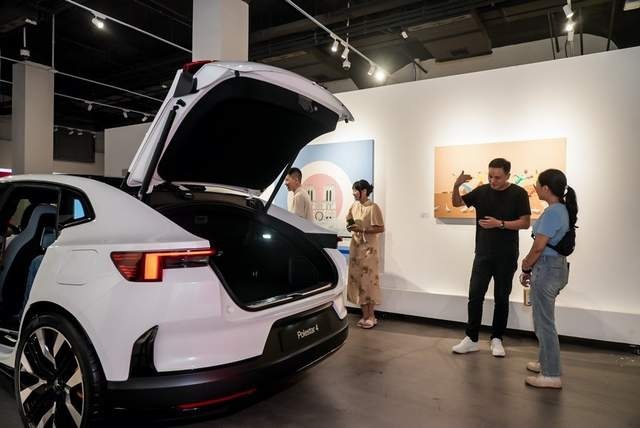 “豪车”的另一种诠释！静态体验极星4，为何能卖到50万