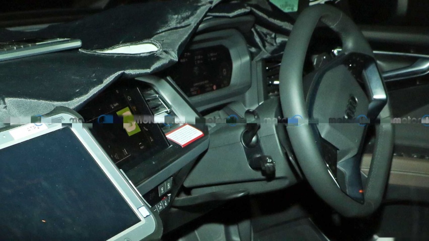 奥迪Q4 e-tron Sportback最新内饰谍照曝光