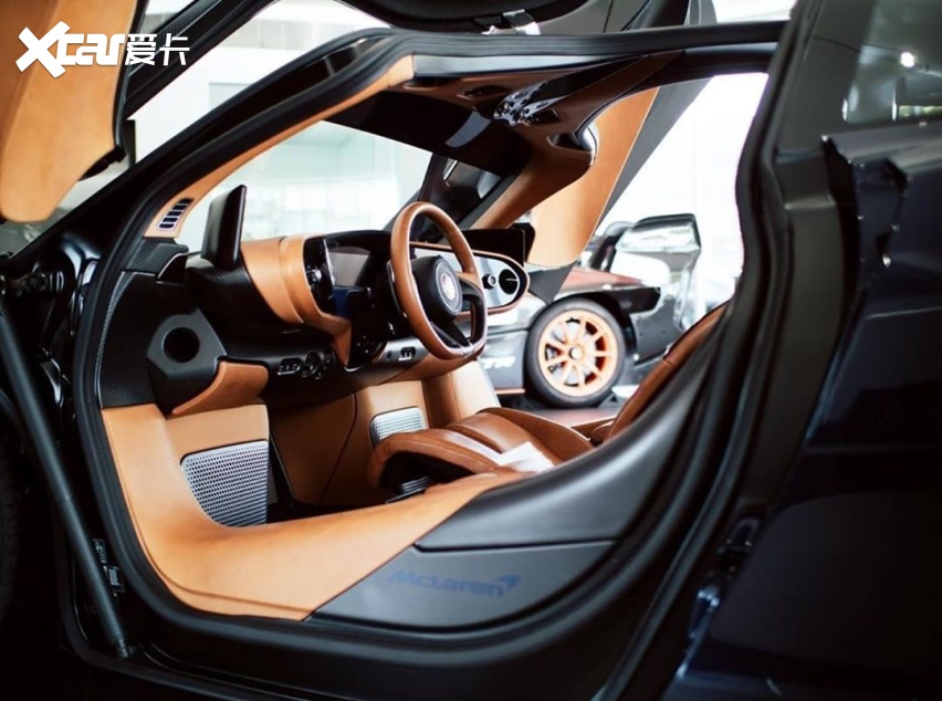 迈凯伦speedtail实车独特的设计
