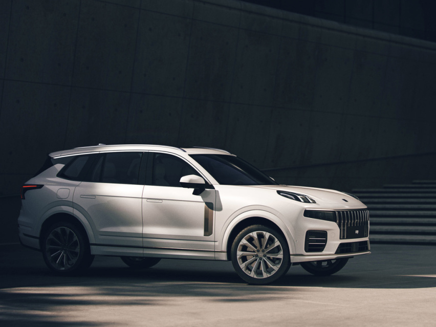 领克09官图正式发布，新车定位中大型SUV，外观很大气
