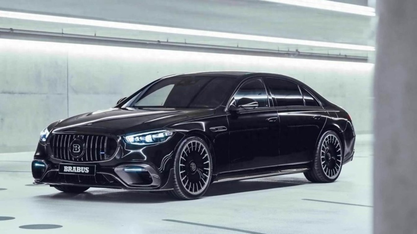 Brabus版奔驰S级推混动版 零百加速3.2秒 配V8发动机