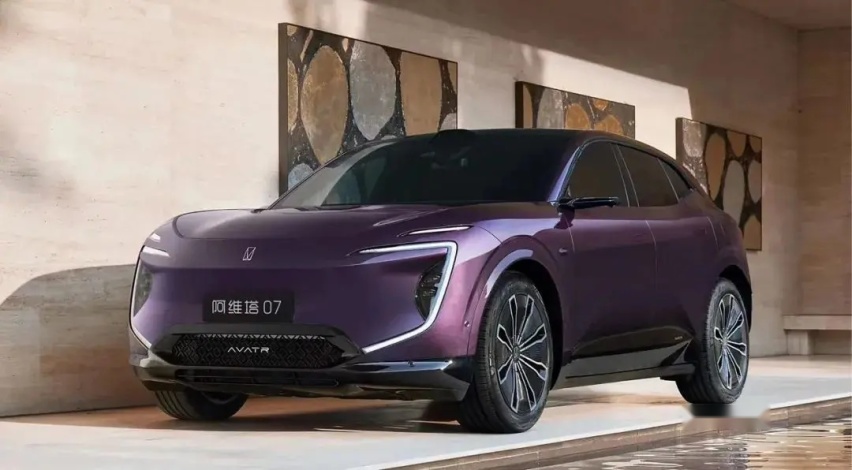 【E汽车】阿维塔07最新实车官图发布