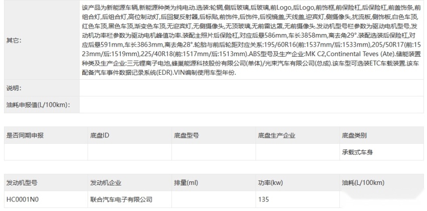 全新国产电动MINI完成申报，内饰很有意思，但续航和定价才是关键