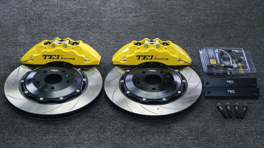 赛力斯SF5刹车脚感不好？升级刹车改装，TEI Racing刹车套件