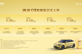 5.98万元起，东风奕派纳米01智趣版上市，携手潮玩IP打造行走的时尚