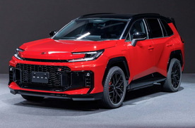 第六代丰田RAV4首次亮相，全系混动