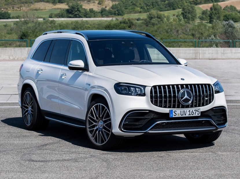 2021款奔驰GLS63 AMG海外发布 612马力