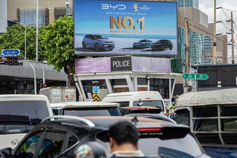 比亚迪泰国工厂，第800万辆新能源汽车下线，中国车企的全球化进程