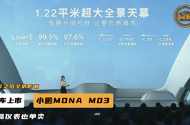 致敬投资人雷军？小鹏MONA M03液晶仪表都单卖，防晒美妆镜一个不落