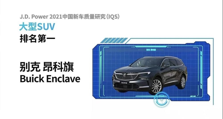 摘取“三金两银”J.D. Power 2021再次印证别克品质