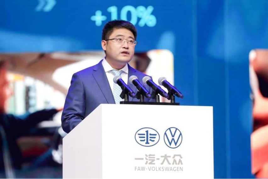 潘占福郭永锋搭档两年，一汽-大众电动化初见成效？