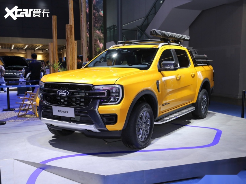 2023广州车展：福特缩小版“猛禽”预售15.88万，搭载前后差速锁