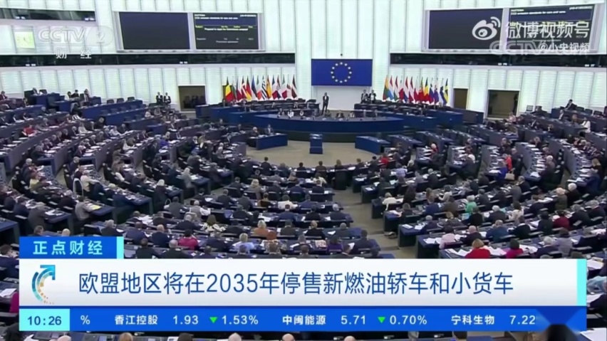 欧盟出手！2035年全面禁售燃油车！