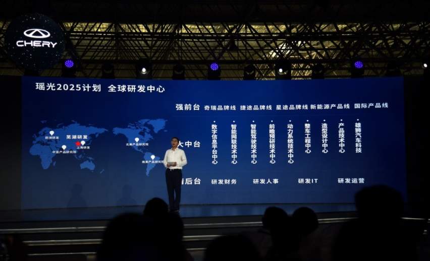 奇瑞发布“瑶光2025”计划，追加千亿投入，进击全球市场！