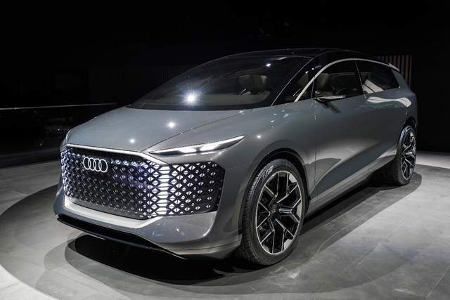 2023款奥迪Q5 e-tron首秀 上汽奥迪全系亮相2023上海车展
