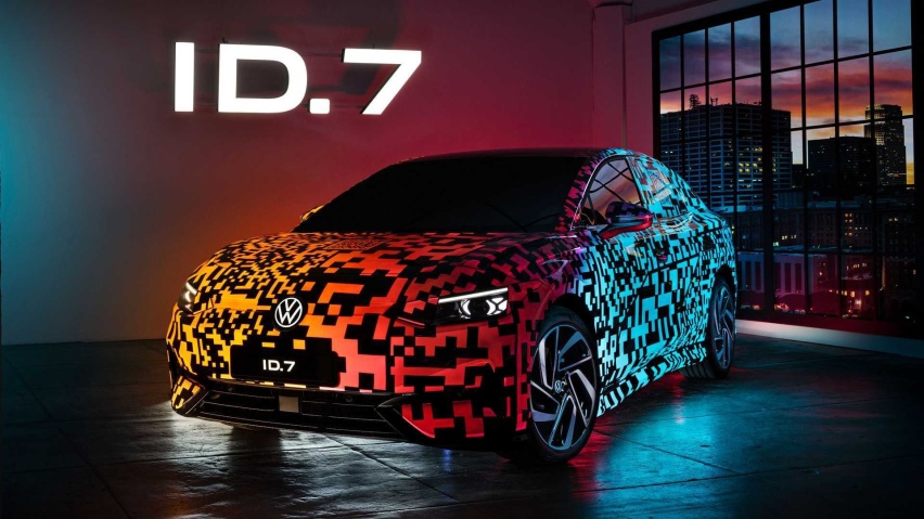 ID.7将亮相CES！大众首款纯电三厢轿车，锁定比亚迪海豹和蔚来ET5