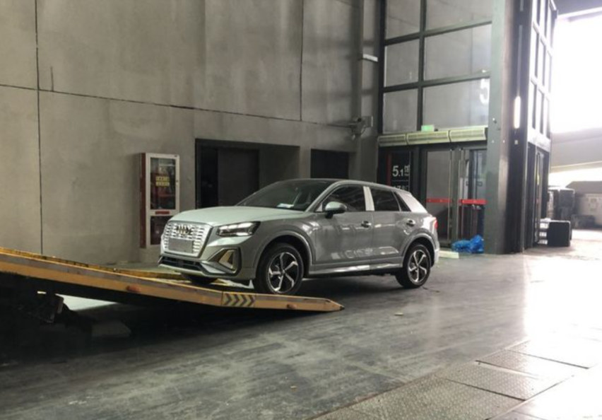 2021上海车展前瞻，实拍奥迪新款Q2L e-tron
