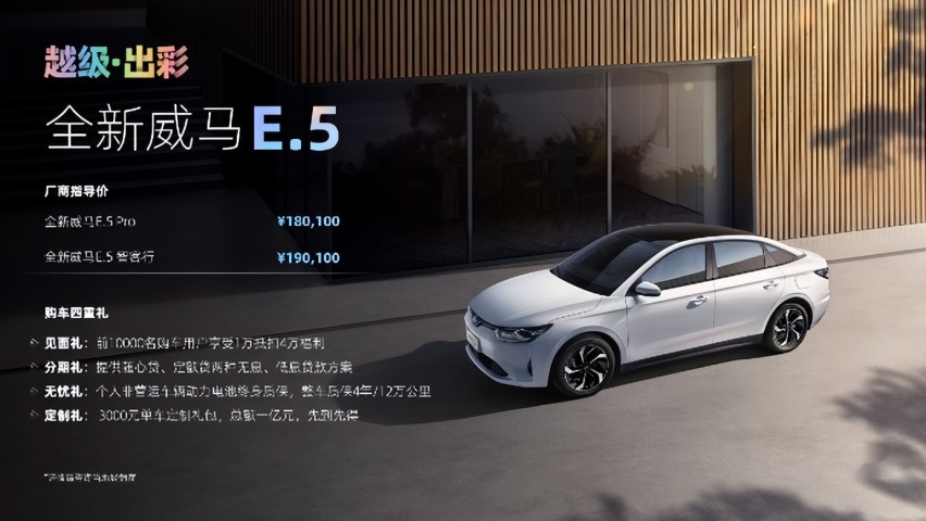 越级·出彩 全新威马E.5于4月15日正式上市