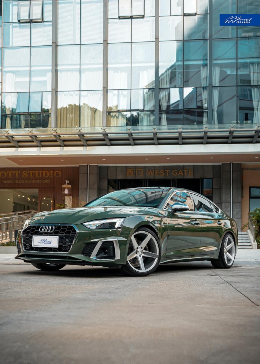 奥迪 A5 Sportback升级MMX轮毂，越基础越讲究