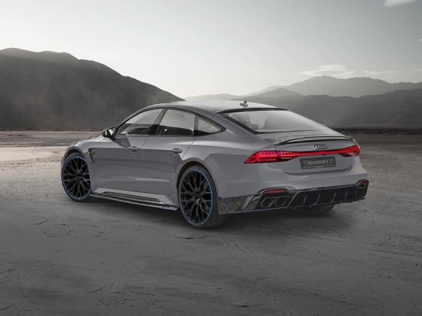 跑赢法拉利458 Mansory全面改装RS7 Sportback 百公里加速不到3秒