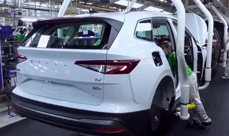 斯柯达纯电动SUV开始投产 与ID.4同平台打造