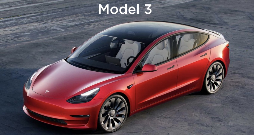 特斯拉Model 3中期改款,外观更帅,内饰用料更厚道
