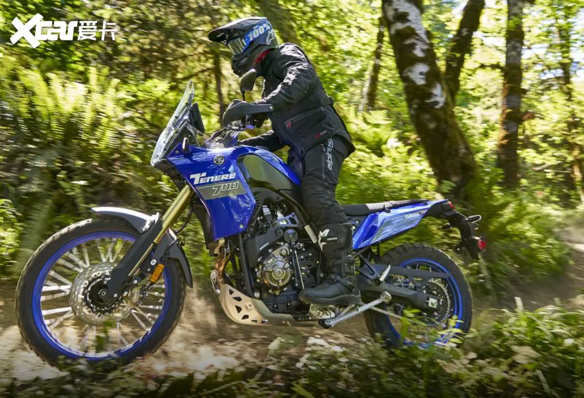 雅马哈2024款tenere 700亮相,6个升级调整,提升骑行舒适度