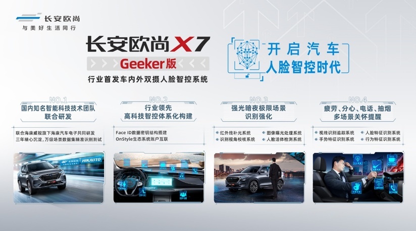 十万级人脸智控SUV，长安欧尚X7 Geeker版来袭