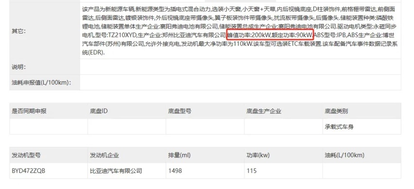 丰田赛那同级，1.5T插混+纯电续航145km，比亚迪夏“证件照”出炉