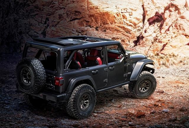 Jeep牧马人Rubicon 392概念车官图搭V8发动机