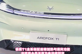 6.88 万起买越级王，极狐T1堪称A0级纯电代表