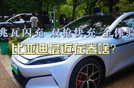 比亚迪最近在卷什么？兆瓦闪充/双枪快充全体验
