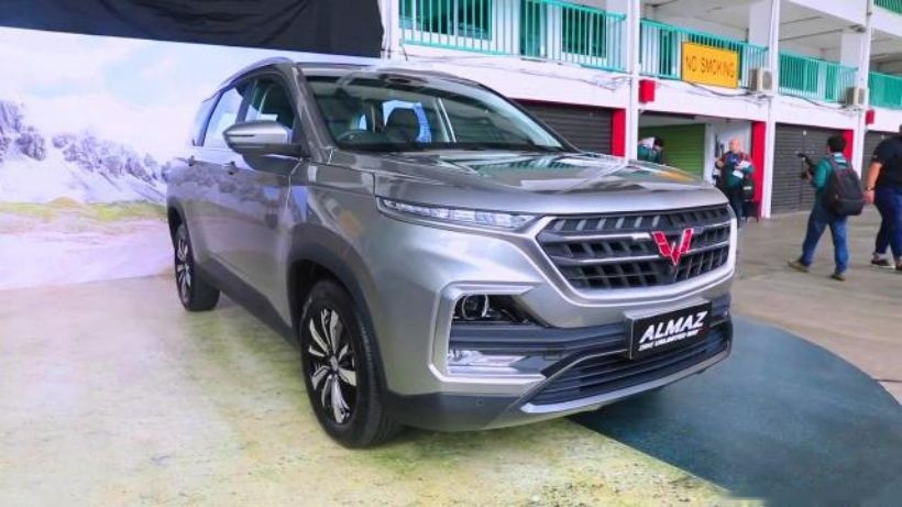 五菱首款银标车海外发布 WULING Almaz RS亮相